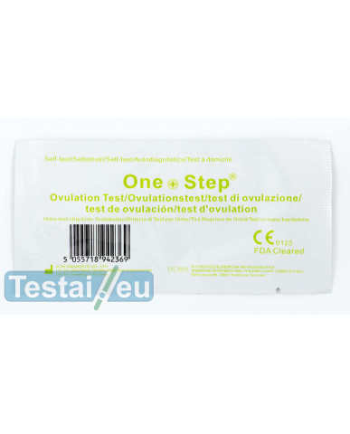 Ovuliacijos testas One step (siaura juostelė, itin jautrus)