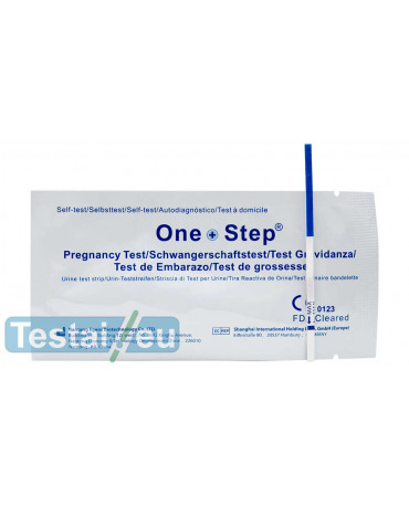 Nėštumo testas One Step (siaura juostelė)